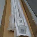 Hand Rails for Outdoor Steps,2-3 Step Railing for Stairs,Adjustable Porch Railing,Hand Rails for Seniors,Outdoor Deck Handrails for Exterior Steps,White