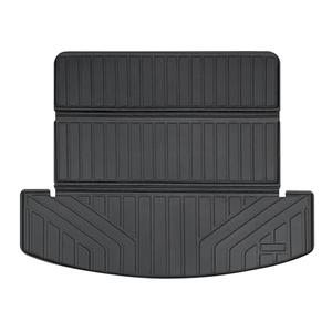 AltraVos Large Trunk Mat for All-New 2024-2025 Hyundai Santa Fe,TPE All Weather Protection Foldable Car Cargo Liners Odorless Anti-Slip Waterproof Interior can be Folded Accessories-Black