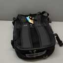 Vacuum Backpack Travel  Expandable Compression Carry On Backpack with Vacuum Pump, Water-Resistant TSA Lock Travel Bag, 17" Laptop Backpack for Men Women, Business Airplane Flight Luggage, Black