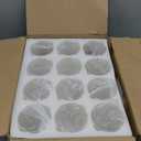 12 jarrones cilndricos de vidrio para centros de mesa, floreros transparentes de 6 pulgadas para decoracin de bodas y decoracin del hogar en interiores, portavelas de huracn para estante de