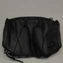 2.5L Bike Handlebar Bag, Waterproof Bicycle Accessories, Bike Frame Front Pouch with Zipper and Shoulder Strap