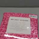 Viviland Leopard Printed 100% Cotton Sheets Queen, Hot Pink Cheetah | Soft Percale Sheets, Crisp Cooling, Queen Sheet Set with Corner Straps, Deep Pocket, Cozy Animal Printed Bedding