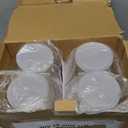 Atarvana Plastic Candy Jars 30oz Set of 8 with 8 Pcs Label Stickers & 1 Pen, Hexagon Candy Containers with Airtight Lids for Candy Buffet, Kitchen Storage Containers Set