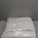 Bathroom Rugs 33x44", Extra Soft Absorbent Chenille Bath Rugs, Rubber Backing Quick Dry, Machine Washable Bath Mats for Bathroom Floor, Tub and Shower, Home Decor Accessories, White