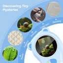 2 in 1 Microscope for Kids Video Camera, UPSPORT 2"HD IPS Screen 1000X Handheld Digital Microscopes Pocket Portable Microscope Camera, USB PC Compatible, STEM Science Edu Fun for Boys Girls Toys Gifts (Blue)