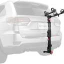 Allen Sports Premier Locking Quick Release 2-Bike Carrier for 2 in. & 1 4 in. Hitch, Model QR525 , Black