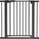 Babelio PressGuard Baby Gate for Stairs, 30"Tall 26"-40" Wide, Black