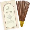 Palo Santo Incense Sticks, Organic Hand Dipped 85 Sticks with Natural Herbs & Aromatic Ingredients, Burn Time 45 to 60 Minutes, Incense for Positivity, Yoga, Meditation, Relaxation, Spiritual Gift