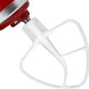 Coated Flat Beater for KitchenAid Attachment, 4.5-5 QT Tilt-Head Stand Mixer Paddle Compatible with K5AB K5SS for Cake Batter & Mashed Potatoes
