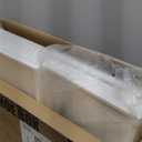 SEE SPRING X-Large Shoe Storage Box Fit Size 11, Clear Plastic Stackable Shoe Organizer for Closet, Space Saving Foldable Shoe Rack Sneaker Container Bin Holder, 12 Pack Clear