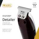 Wahl Professional 5 Star Cordless Detailer Li Trimmer T Wide Blade, Lithium-Ion Battery 100 Min Runtime for Hair & Beard, with Charging Stand