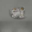 3 Pcs Gold White Astronaut Statues Set, Spaceman Sculpture Figurines Home Ornament Cake Toppers Gift