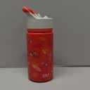 Simple Modern Disney Pixar Lightning McQueen Kids Water Bottle with Straw Lid | Reusable Insulated Stainless Steel Cup for Boys, Girls, School | Summit Collection | 14oz, Cars Lightening Speed