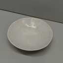 6" Small Decorative Bowl, Multi-Purpose Decorative Bowls for Keys, Candy and Home Decor, Ceramic Bowl Retro White