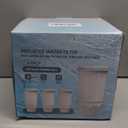 Upgraded Water Filter Replacement for Zero Pitcher and Dispenser ZR-001 ZR-004 ZP-006 ZR-017, Multi-Stage Filter System, Effectively Reducing Lead, Chromium, PFOA, and PFOS, Pack of 4, By DESENRUIS