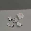 TESSAN All European UK Travel Plug Adapter Kit, International Detachable with 3 Outlet 3 USB Charger (1 USB C), Type C/G/E/F EU Ireland Power Adaptor, US to Europe Italy Spain France Greece