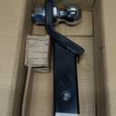 Amazon Basics Trailer Hitch Ball Mount with 2" Ball & Pin, Fits 2" Receiver, 2" Drop, 6,000 lbs Capacity