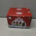 2 x 4pcs New Christmas Decoration sit Rudolph Doll Christmas Children Gift Hotel mall Window Decoration Christmas Decorations Indoor