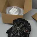 Silver Burner Drip Pans W10196405(8) W10196406(6) Electric Stove Burners MP15YA(6") MP21YA(8")330031 Surface Element Receptacle Compatible for Whirlpool Kenmore Maytag Amana by MIFLUS