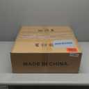 Modern Crystal Chandelier Gold Pendant, Round Crystal Light Fixture Hanging Lamp, for Dining Room, Restaurant, Hallway, Balcony, 15.7 inch