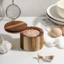 2 x Kitchen Salt Cellar Container