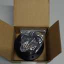 RULLINE 1" Steering Wheel Hub Adapter Conversion Spacer 6 Hole to 3 Hole Steering Wheel Adapter Boss Kit Black