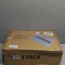 Thickened Clear Shoe Storage Organizer with Magnetic Door, Sturdy Stackable Shoe Boxes for Closet, Collapsible Space-Saving Shoe Rack for Sneakers & Boots, Plastic Shoe Cabinet Box Set, 6 Pack, White