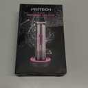 PRITECH Beard Trimmer for Men - Rechargeable Men's Electric Trimmer & Razor, Cordless Body Groomer for Face, Neck, Groin & Manscaping, Includes Standing Charging Dock, Ideal Gift for Men, Gray