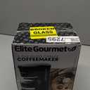 Elite Gourmet EHC-5055 Automatic 5-Cup Brew & Drip Coffee Maker with Pause N Serve Reusable Filter, On/Off Switch, Water Level Indicator (Black)