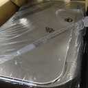 simplehuman 58 Liter / 15.3 Gallon Rectangular Hands-Free Dual Compartment Recycling Kitchen Step Trash Can with Soft-Close Lid, Brushed Stainless Steel