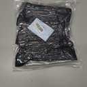 2 x Women's Neon Scrunch Crew Socks 80s 90s Retro 3-Pack Cotton Stacked Boot Calf Cozy Ribbed Slouchy Socks Size 5-10 (Black)