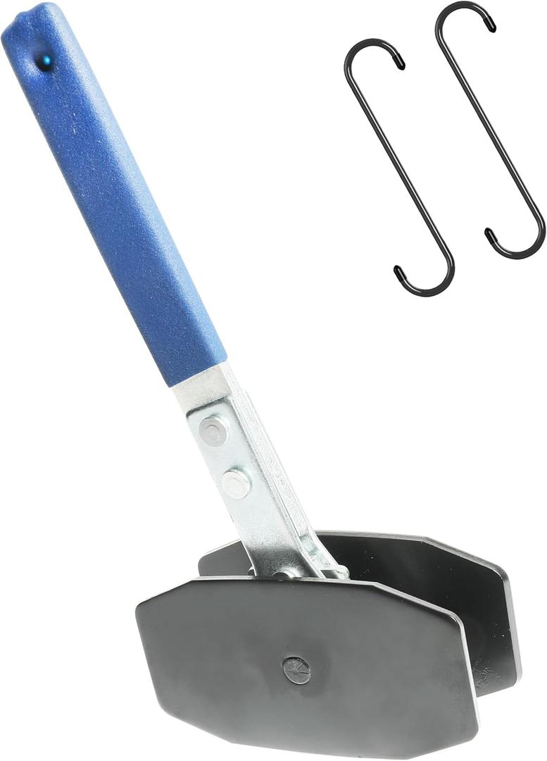 Brake Caliper Compression Tool,Brake Pad Spreader with 360 Swing Ratchet & 2 Hook,Car Accessories Heavy Duty Caliper Piston Compressor Tools,Automotive Tool,Used in Most Cars,Trucks (Blue)