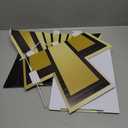 3.1 ft 1920's Theme Awards Night Party Decorations 20's Art Decor Cardboard Stand-ups Cutout 1920's Awards Night Photobooth Props Stand up for Roaring Music Theme Party Supplies