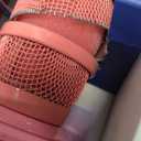 BONAOK Wireless Bluetooth Karaoke Microphone,3-in-1 Portable Handheld Karaoke Mic Speaker Machine Home Party Birthday for All Smartphones Q37 (P-Ink)