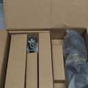 Veise Fingerprint Door Lock with 2 Knobs - Keyless Entry Door Lock with Handle, Electronic Keypad Deadbolt, Smart Front Handle Set, Auto-Locking, Waterproof, Easy Installation, Matte Black