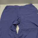 baleaf Womens Travel Pants Lightweight Stretch with Zipper Pockets Petite Ankle Dressy Golf Work Business Casual Navy Blue L