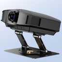 UYI Projector Stand - 30 Lbs Load Capacity Projector Mount, 360 Rotatable & Foldable Projector Stand Table, 180 Adjustable, Carbon Steel Construction, Compatible with Most Projectors (Gray-30Lbs)