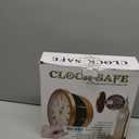 Hidden Safe, Clock Safe, Wall Clock Diversion, Hidden Compartment Containers Box, Secret Safes Hidden Plain Sight, Hidden Secret Hidden Clock for Valuables (2.56"D x 9.85"W x 9.85"H)