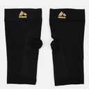 RBX Men Ribbed Brand Logo Foot Sleeves, Black L / XL