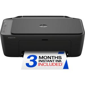 HP DeskJet 2955 Wireless All-in-One Color Inkjet Printer, Scanner, Copier, Best-for-Home, 3 Month Trial of Instant Ink Included, AI-Capable (A24HJA)