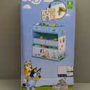 Delta Children - Bluey Design & Store 6 Bin Toy Storage Organizer - Greenguard Gold Certified, Blue