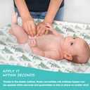 BROLEX Changing Pad Covers for Baby: Boy Girls Ultra Stretchy Soft 2 Pack, Brown Polar Bears