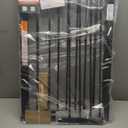 BABELIO 36" Tall Baby Gate, 26-40" Wide Auto Close Pet Gate, PressGuard C5 Pressure Mounted Metal Dog Gate, Easy-Install No Drilling, No Tools Needed, with Wall Protectors and Extension Kits, Black