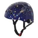 Kids Toddler Space Bike Helmet for Boys Girls, Adjustable Bicycle Helmet from Infant Baby to Children, Multi-Sport for Scooter Skateboard Roller/Inline Skate (Universe Rocket,NavyBlue)