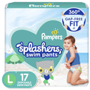 Pampers Splashers Swim 17 Diapers - Size L