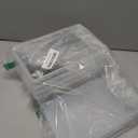 4 Pack Extra Large Pencil Box, Plastic Pencil Case Organizer, Clear Crayon Box Marker Organizer, Stackable Craft Organizers and Storage for Pen, Craft, Art Supply(Grey)