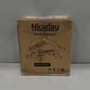 Niceday Steppers for Exercise, Stair Stepper with Resistance Bands, Mini Stepper with 300LBS Loading Capacity, Hydraulic Fitness Stepper with LCD Monitor