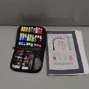 2026 Upgraded Embroidery Stitch Book Kit for Beginner, DIY Book Embroidery Kit with Full Tools and Instructional Tutorial 106 Patterns for Craft Lovers and Sew EnthusiastDIY Craft Lovers(1pack--)