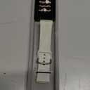 Wildflower Engraved Bands Compatible with Fitbit Sense 2, Versa 4/3, Sense Band with Charms, Soft Silicone Replacement Wristbands Strap with Cute Decorative Rings Accessories for Women (Starlight Band + Rosegold Butterfly Charms)