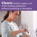 5 x Philips AVENT Baby Bottle and Nipple Brush, Grey, SCF145/18